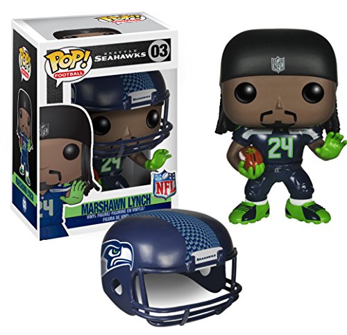 Funko POP NFL: Wave 1 - Marshawn Lynch Action Figures