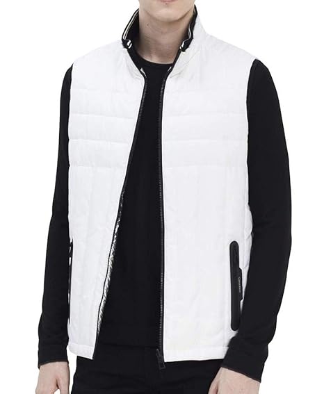 calvin klein white vest