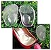 Highly Comfortable Great Quality Pair of Non Slip Clear Silicone Shoes Inserts / Pads / Insoles By VAGA
