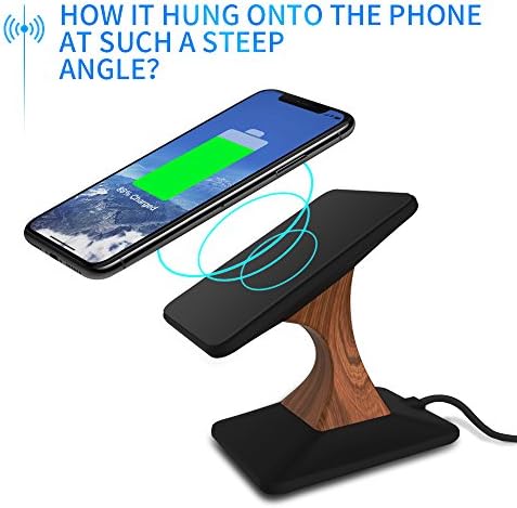 Iphone X Wireless Charger, Fast Wireless Charging Pad for iPhone 8 / 8 Plus , iPhone X, Standard Charge for Nexus 5 / 6 / 7 ,Galaxy S8/ S7 / S7 Edge / S6 Edge  Note 5 and Other Devices
