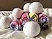 Clearance! Wool Dryer Balls, Chemical Free Natural Fabric Softener - Anti Static Felted Wool Clothes Dryer Balls for Laundry, Eco-Friendly, Reusable, Reduces Drying Time - 6 Pack