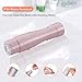 Facial Hair Removal for Women, Laxcare Rose Gold Painless Flawless Hair Remover Waterproof with Built-in LED Light
