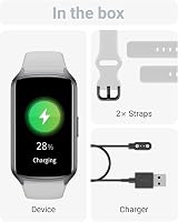 Amzhero Health Fitness Tracker 24/7 Heart Rate SpO2 Sleep 5ATM 15 Day view 7