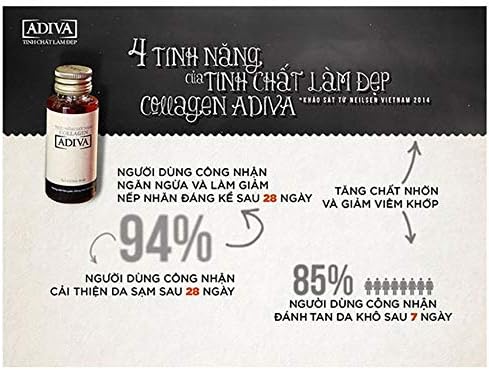 03 Boxes * 63 Capsules - Viên Uống Collagen ADIVA - 100% Collagen from Nature, Imported from Germany