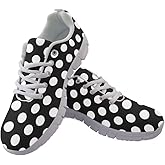 Women Running Shoes Non Slip Comfortable White Sole Lace Up Lightweight Sneaker