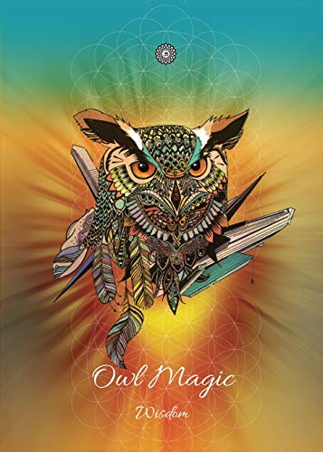 Karin Roberts Owl Magic for Wisdom - Blank Greeting Card