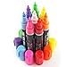 Chef Remi Liquid Chalk Marker Pens, Dry Paint Erasable Fine Tip Markers for A-Board, Bistro Chalkboard, Whiteboard or Restaurant Window, Set of 8
