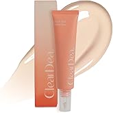 ClearDea Mucin Skin Tinted Base - Lightweight Natural Beige Coverage with Botanical Mucin & Astaxanthin, Glowy Hydrating Primer, Non-Greasy Finish 30ml / 1.01 fl.oz