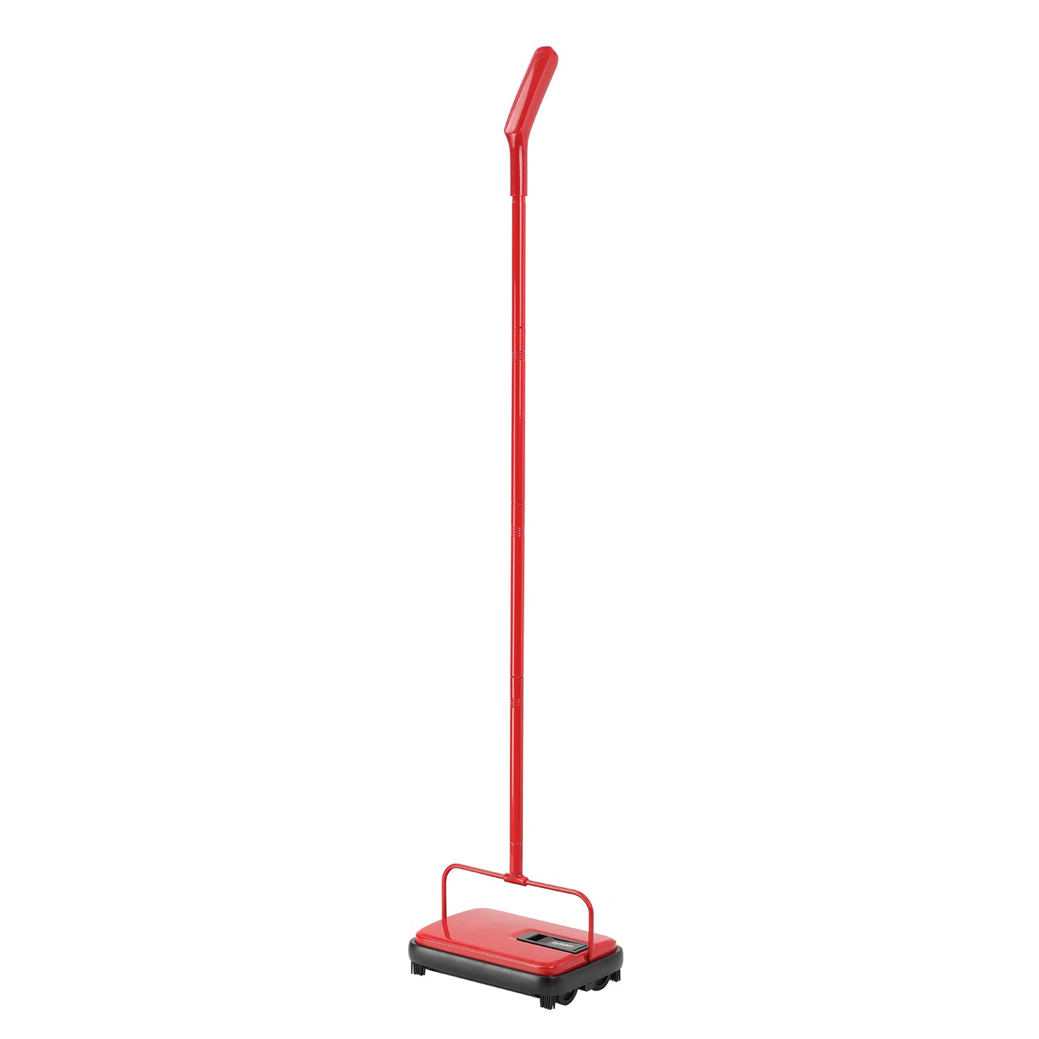 Eyli.den Manual Sweeper Red and Black Clean Carpet and Ground No Electricity No Lithium Battery Easy to Use