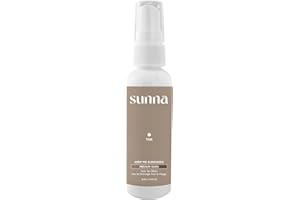 Face Tan Water by SunnaTan - Made with Witch Hazel Water & Hyaluronic Acid - Organic & Natural Ingredients - Non-Sticky and Light-Weight - Face Tanner in Medium/Dark (60mL)