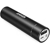 Anker PowerCore+ mini, 3350mAh Lipstick-Sized Portable Charger (3rd Generation, Premium Aluminum Power Bank), One of the Most Compact External Batteries