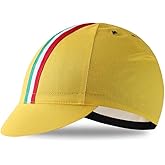 Bikingbros Black Cycling Cap - Cotton Cycling Hat-Under Helmet - Cycling Helmet Liner Breathable&Sweat Uptake One Size
