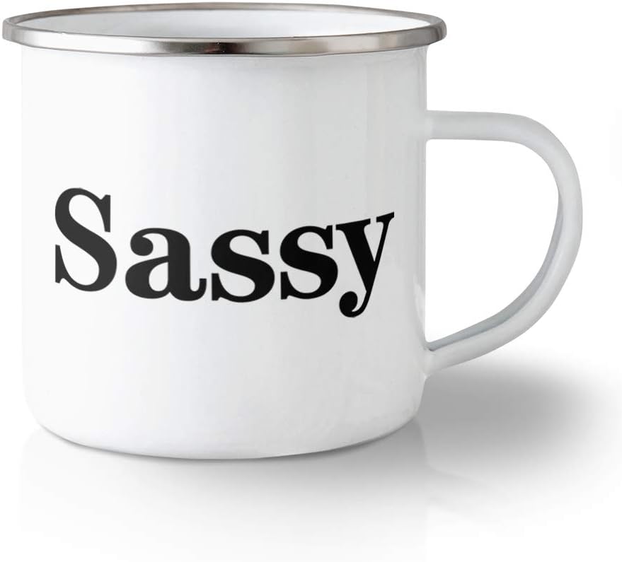 sassy travel mug