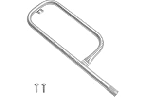 SafBbcue 60040 Grill Burner Tube for Weber Q1200 Q1000 Q100 Q120 Series Gas Grills, Grill Parts for Weber 50060001 51060001 516002 516001 386001 386002 Baby Q Replacement for Weber 69957/45657