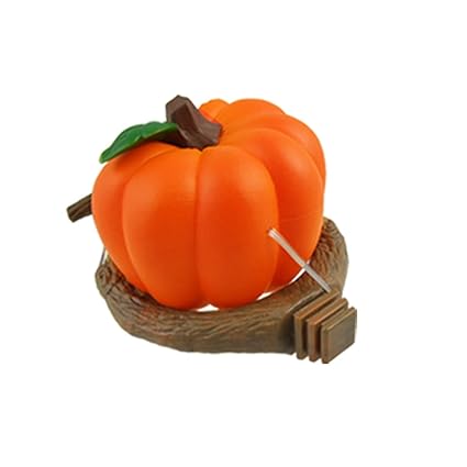 Buy Jardin Plastic Pumpkin Shaped Pet Birds Feeder Cup Orange