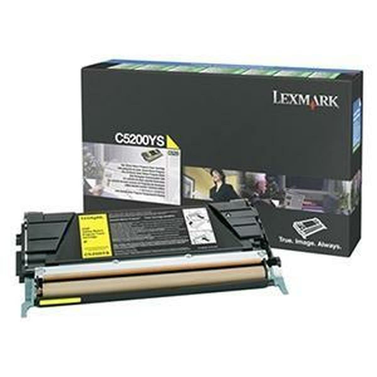 Lexmark C520 and C530 Toner Cartridge 1500 Pages Return Program - Yellow