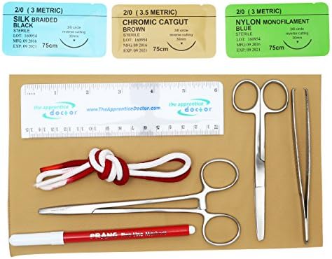 Suture Practice Kit Designed for Suturing Workshops | The Apprentice Doctor