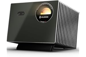 Valerion VisionMaster Pro2 Triple Laser Projector 4K,15000:1 Contrast, 0.9-1.5x Optical Zoom, 2X Multitasking Power, IMAX, HDR10+, GTV, 4ms Lag-Free Gaming, 3000 ISO Lumens, Google Home, Apple Homekit