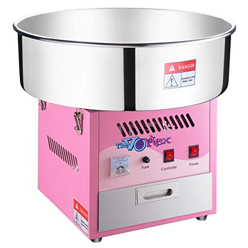 Great Northern Popcorn Company 6303 Vortex Candy Machine Great Northern Popcorn Commercial Quality Cotton Candy Machine and Electric Candy Floss Maker Home & Kitchen, Kitchen & Dining, Small Appliances, Specialty Appliances, Cotton Candy Makers