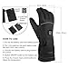 CLISPEED Winter Heated Gloves 3 Levels Temperature Control Hand Warmers Touch Screen Thermal Gloves for Skiing Cycling Riding Hunting Fishing
