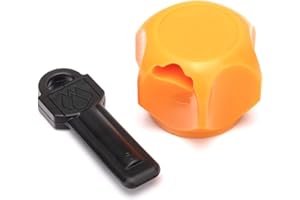 Flow Security Systems Faucet Lock III | Magnetic Key | Prevents Water Theft & Secures Outdoor Bibbs | Promotes Water Conservation | Fits Most Outdoor Hose Bibbs | Keyed Randomly | 1 Pack