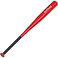 Furlihong 363RBH 30inch Plastic Baseball Bat, Lightweight Baseball Bat for Kids & Youth, Used with Training Balls (Red)