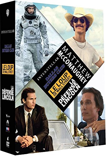 Matthew Mcconaughey : Interstellar + Dallas Buyers Club + Le Loup De Wall Street + La Défense Lincoln - Pack