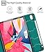 ZtotopCases for New iPad Air 4 10.9 Inch 2020 with Pencil Holder, Full Body Case with Trifold Cover, Soft TPU Back, No Auto Sleep/Wake Funtion, Green