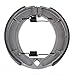 SCITOO Rear Brake Shoes Fits YAMAHA Big Bear 400 YFM400 YFM-400 2WD 4WD 2000-2004 Braking Shoes W/Spring