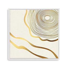 SIGNFORD Framed Canvas Home Artwork Decoration Annual Ring...