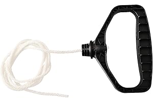 Pull Starter for Recoil Handle Cord Grip for ATV, Snowmobile, Snow Blower & Lawn Mower – for Durable Plastic + Rope Construct