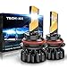 TECHMAX 9007 LED Headlight Bulb,HB5 12000Lm 6500K Xenon White Conversion Kit of 2