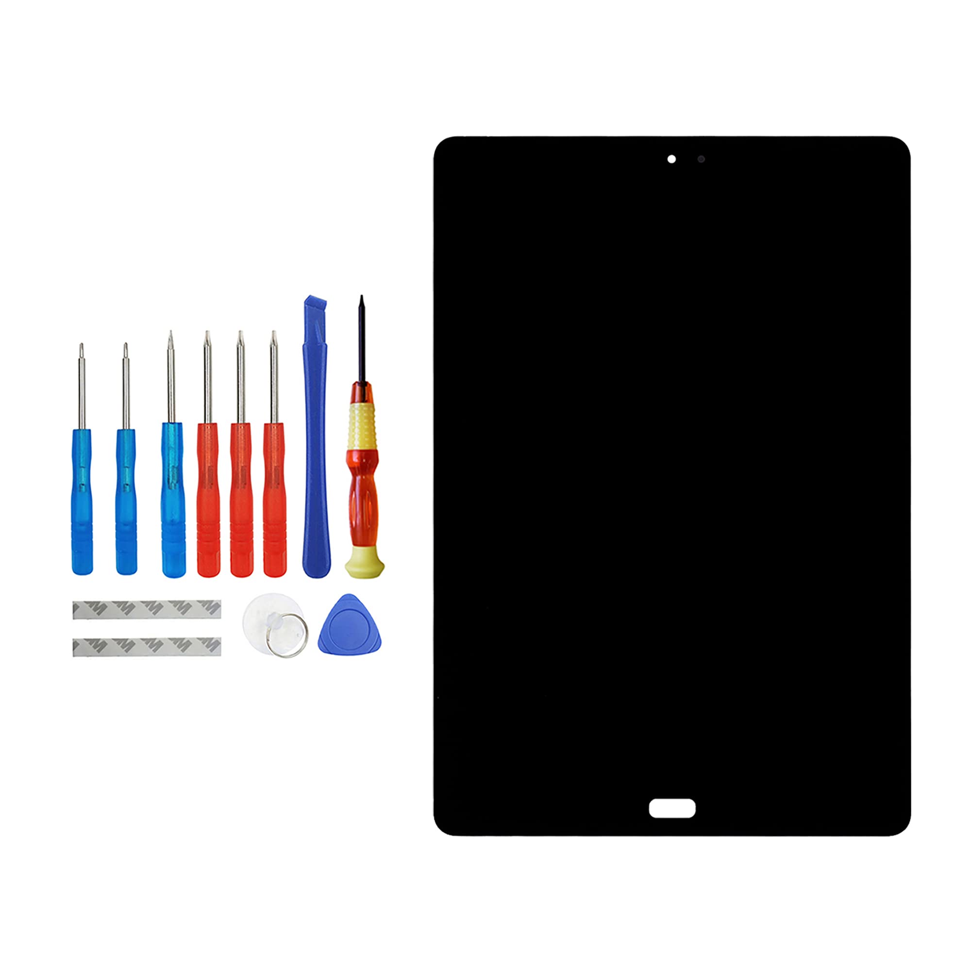 Vvsialeek LCD Display Compatible with ASUS ZenPad 3S 10 WiFi Z500M Z500 P027 9.7 Inch LCD Black Touch Screen with Toolkit