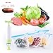 Sous Vide Bags Essentials Kit for Anova Cooker, Reusable Food Storage Freezer and Water Cooking Bags, 10 Vacuum Sealed Bags with 1 Hand Pump, 2 Sealing Clips and 4 Sous-Vide Clips(BPA Free)