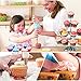 Cake Decorating Kit 82 pcs - JDDZ New Baking Supplies - Cookie Decorating Kit with Icing Bags and Tips - New Cupcake Decorating Kit with 48 Tips and 20 Icing Bags with Pattern Chart