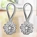 Nanami Chic One Pair Curtain Clips Attraction Appliance Curtain Buckle Magnetic Tieback Creative Diamond Curtain Bind (Sliver One)