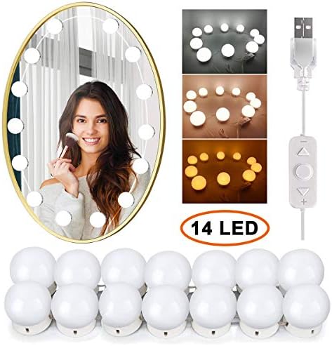 kit de luces led para espejo de tocador