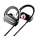 Bluetooth Headphones, Wireless In Ear Sports Earbuds Sweatproof Earphones Noise Cancelling Headset with Mic, 12 Hours Play Time (black)