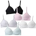 Herepai Teen Girls Seamless Bra Cotton Bras Adjustable Straps