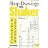 Livres Shop Drawings Of Shaker Furniture & Woodenware Vols 1-3 Par Ejner Handberg - Occasion - Travail Du Bois