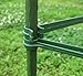 Amgate 12 Pcs Stake Arms for Tomato Cage, 11.8 Inches Expandable Trellis Connectors for Any 11mm Diameter Plant Stakes, 2 Buckle