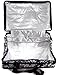 Dawhud Direct Insulated Casserole Carrier for Hot or Cold Food - Portable Casserole Dish Carrier with Handles - Black and White Design - 13 x 8 x 4 Inches Food Warmer Bag for Travel and Picnics