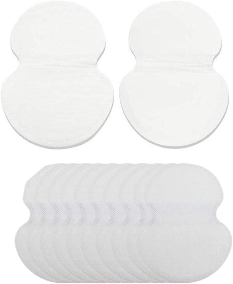 Underarm Sweat Pads - EQARD Breathable Sweat Pads Comfortable Unflavored, Disposable Armpit Sweat Pads to Fight Hyperhidrosis,Absorbing Perspiration,Odor Blocker Sheet for Men and Women(12 Pcs)