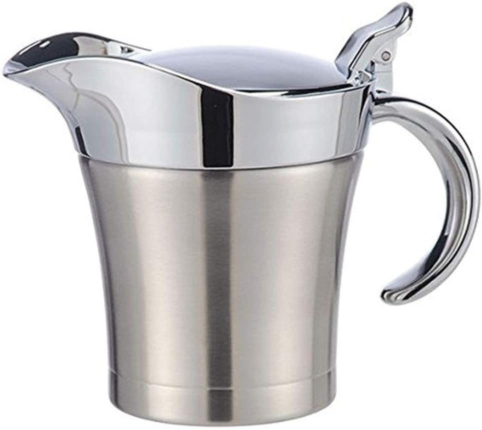 500ml Stainless Steel Sauce Jug Double Insulated Thermal