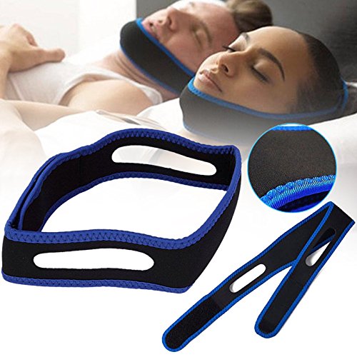 Fdrirect Anti Snoring Belt Elastic Band Breathe Easy Apnea Jaw Solution Triangle Man