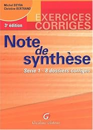 Note de synthèse