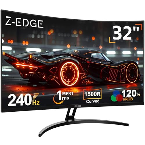 Z-edge Curved Computer Monitor 1080P