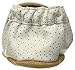 Robeez Girls' Over The Moon Crib Shoe, Over The Moon Grey Violet, 6-12 Months M US Infant