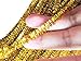 Carykon Tinsel Creative Arts Chenille Stems 6 mm x 12 Inch, Pack of 200 (Gold)