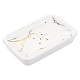 Shinowa Ceramic Soap Dish,Double Soap Holder with